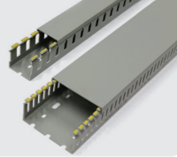 CANALINA PVC GRIGIO 80X60  ASG6 2 MT